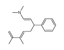 (1E,5E)-N,N,6,7-tetramethyl-3-phenylocta-1,5,7-trien-1-amine structure