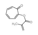 (7-oxo-1-cyclohepta-1,3,5-trienyl) 2-methylprop-2-enoate结构式