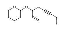 3-(tetrahydropyran-2-yloxy)oct-1-en-5-yne Structure