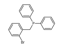 (2-bromobenzyl)diphenylphosphine Structure