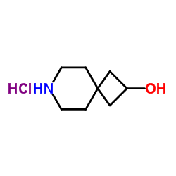 7-氮杂螺[3.5]壬烷-2-醇盐酸盐结构式
