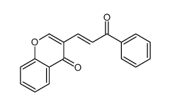 3-(3-oxo-3-phenylprop-1-enyl)chromen-4-one Structure