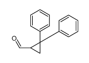 2,2-diphenylcyclopropane-1-carbaldehyde结构式