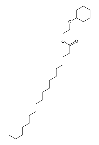 2-cyclohexyloxyethyl octadecanoate结构式