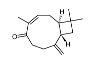 caryophylla-2(12),6-dien-5-one Structure