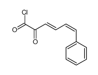 2-oxo-6-phenylhexa-3,5-dienoyl chloride结构式