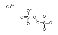 copper peroxydisulfate Structure