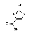 2-oxo-3H-1,3-thiazole-4-carbothioic S-acid Structure