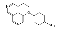 4-(4-ethylisoquinolin-5-yl)oxycyclohexan-1-amine结构式