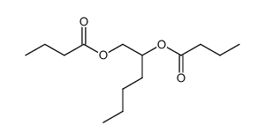 1,2-Hexandioldibutyrat结构式