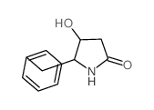 5-benzyl-4-hydroxy-pyrrolidin-2-one结构式