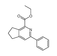 Ethyl 3-phenyl-6,7-dihydro-5H-cyclopenta[c]pyridine-1-carboxylate picture