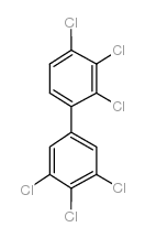 2,3,3',4,4',5'-Hexachlorobiphenyl Structure