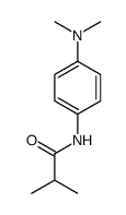 N-[4-(dimethylamino)phenyl]-2-methylpropanamide结构式