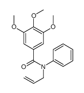 N-Allyl-N-phenyl-3,4,5-trimethoxybenzamide structure