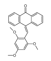 10-(2,4,6-trimethoxybenzylidene)anthracen-9(10H)-one Structure