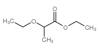 Propanoic acid,2-ethoxy-, ethyl ester Structure