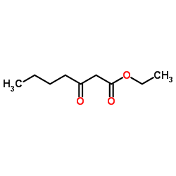 3-氧代庚酸乙酯结构式