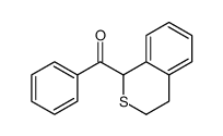 3,4-dihydro-1H-isothiochromen-1-yl(phenyl)methanone结构式