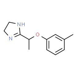 2-Imidazoline,2-[1-(m-tolyloxy)ethyl]-(8CI)结构式