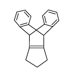 (cyclopentene-1' ylene-1',2')-9,10 dihydro-9,10 anthracene结构式