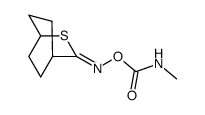 2-thiabicyclo[2.2.2]-octan-3-one O[(methylamino)carbonyl]oxime Structure