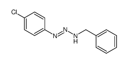 benzyl-p-chlorophenyltriazene Structure