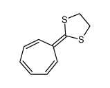 8,8-(Ethylendithio)heptafulven Structure