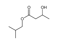 2-methylpropyl 3-hydroxybutanoate Structure