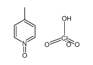 4-methylpyridine N-oxide hemiperchlorate Structure