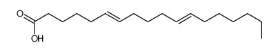 octadeca-6,11-dienoic acid Structure