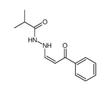 Isobutyric acid N'-((Z)-3-oxo-3-phenyl-propenyl)-hydrazide结构式