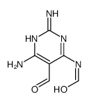 N-(2,6-diamino-5-formylpyrimidin-4-yl)formamide结构式