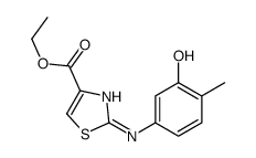 ethyl 2-(3-hydroxy-4-methylanilino)-1,3-thiazole-4-carboxylate Structure