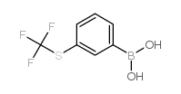 [3-(trifluoromethylsulfanyl)phenyl]boronic acid Structure