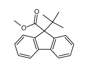 methyl 9-tert-butylfluorene-9-carboxylate结构式