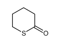 四氢-2H-硫代吡喃-2-酮结构式