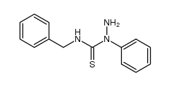 4-benzyl-2-phenyl thiosemicarbazide结构式