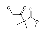 Acetoacetic acid, 4-chloro-2-(2-hydroxyethyl)-2-methyl-, gamma-lactone (6CI) picture