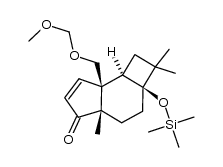 (2aS,4aS,7aS,7bR)-1,2,2a,3,4,4a,7a,7b-octahydro-7a-(methoxymethoxy)-2,2,4a-trimethyl-2a-(trimethylsiloxy)-5H-cyclobut[e]inden-5-one Structure