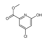 methyl 4-chloro-6-oxo-1H-pyridine-2-carboxylate Structure