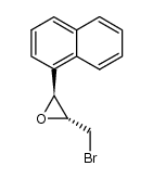 1-Bromo-2,3-epoxy-3-(1-naphthyl)propane Structure