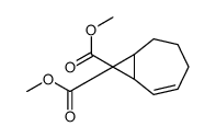 dimethyl bicyclo[5.1.0]oct-5-ene-8,8-dicarboxylate结构式