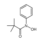 N-hydroxy-2,2-dimethyl-N-phenylpropanamide结构式