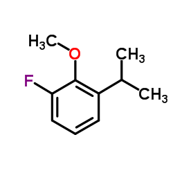 1-Fluoro-3-isopropyl-2-methoxybenzene Structure