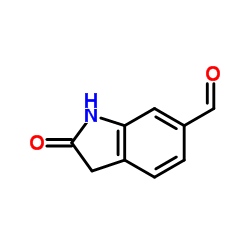 2-oxoindoline-6-carbaldehyde structure