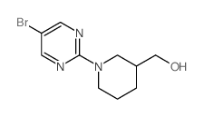 1-(5-BROMOPYRIMIDIN-2-YL)PIPERIDIN-3-YL]METHANOL picture