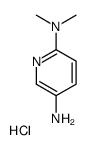 N2,N2-Dimethylpyridine-2,5-diamine hydrochloride Structure