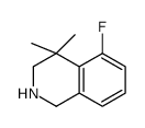 5-fluoro-4,4-dimethyl-1,2,3,4-tetrahydroisoquinoline图片