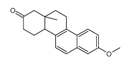 8-methoxy-12a-methyl-1,3,4,4a,11,12-hexahydrochrysen-2-one Structure